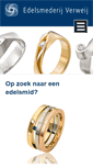 Mobile Screenshot of edelsmederij-verweij.nl